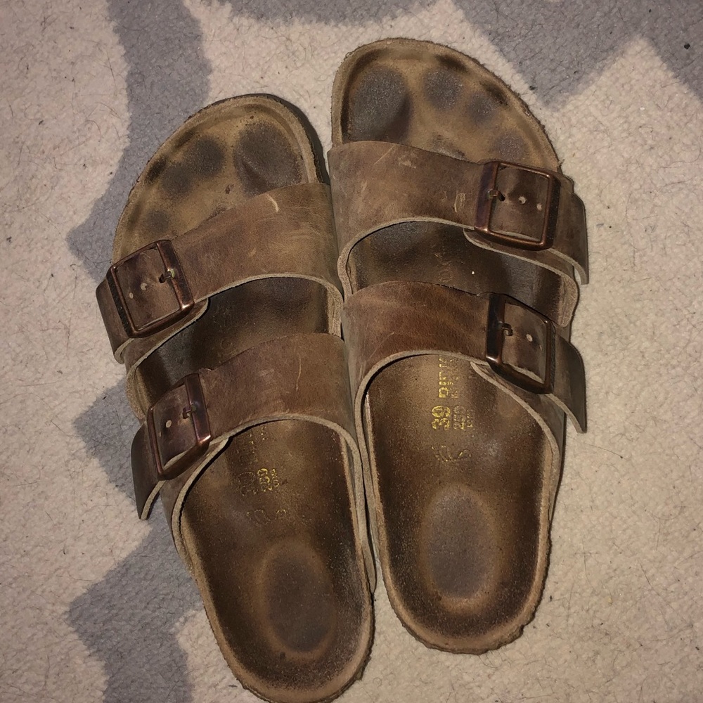 Gently worn Birkenstock sandals